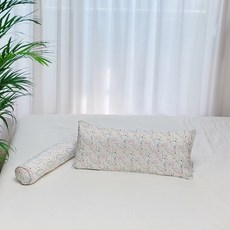 ahtty blanc 人造絲寬版枕頭 + 身體枕頭套組, 恐龍森林