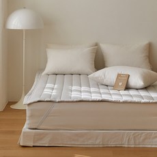 maatila Better Warm 自體發熱固定帶床墊, 暖灰色