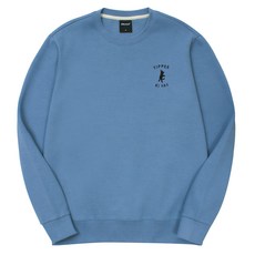 옥스타 남녀공용 이피 고양이 자수 특양면 맨투맨 2SSP028