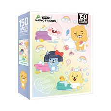 리틀카카오프렌즈 직소 퍼즐 150 버블버블 목욕 놀이, 예림당, 상세 설명 참조