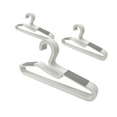 CASAMARU 防滑衣架, 灰色, 30入