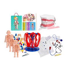 卡斯比數學自然探索人體醫生醫院遊戲套裝KBN1568set, 隨機發貨