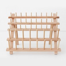 46格木製線軸架, 單色, 1個