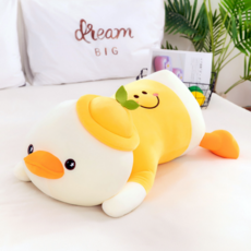 Haesol呱呱鴨子動物角色玩偶, 黃色