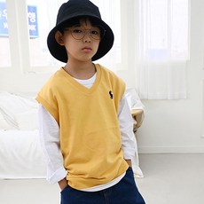 sonyun market 男童 Polzen 刺繡寬鬆背心