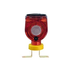 太陽能危險警示燈 交通錐用, 1個