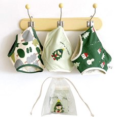 ZYZ 男童 Tree Village 三角內褲 3件組 + 收納袋組合