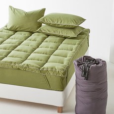 La Pomme Norvic 床墊 + 收納袋組合, 橄欖綠(床墊)