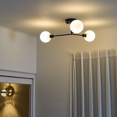 發熱照明Geo 3燈直射燈 B31012BK, 黑色, 1個