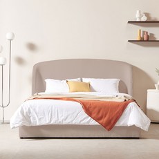 아로미가구 스테이 패브릭 침대 + 파워 골드 매트리스 방문설치, 비스크베이지