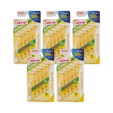 NEO Plus Everden 齒間牙刷 L 形 sss, 5個, 5件