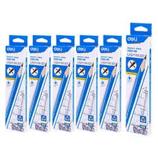 deLi 橡皮擦鉛筆 藍色 EC001, 乙肝, 72個