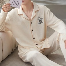 스타일컨택트 커플용 긴팔 잠옷 세트 SP-9852