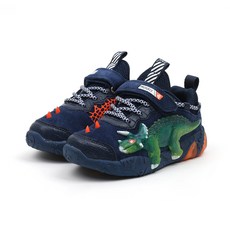 DiNOSOLES 男童 Tricera Rope 低幫跑步鞋 DNKCB3TSTR11NVY