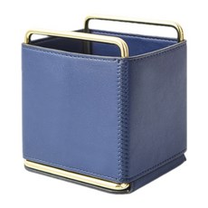 제노윈 메이크업 브러쉬꽂이 펜꽂이, 네이비, 1개