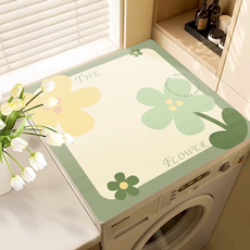 Misoroun 滾筒洗衣機蓋, 綠色花朵