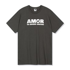 빌락트 아모르빅로고 순면 통기성 반팔 티셔츠