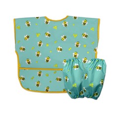 DEOHAEPI Baby Bee 防水短袖藝術禮服無袖套組 06, 薄荷