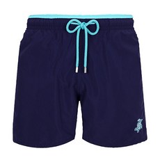 VILEBREQUIN 男士泳裝雙色純色短褲 VQ-20HSMOKH0A01318