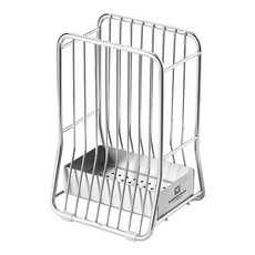 WAGENSTEIGER 304不鏽鋼線材餐具筒 小, 1個, 銀色