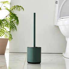 Modern House 簡約方形浴室清潔刷, 1個, 深綠色