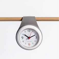 水滴型浴室時鐘, 灰色的