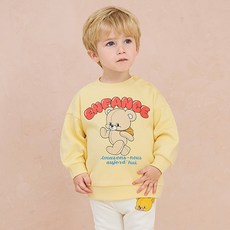 milkmile 兒童向前進小熊大學T