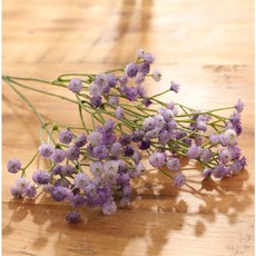 So&Young 人造花 婚禮道具 滿天星 2入, 紫色, 2個