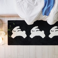 쁘리엘르 자카드 발매트, 버니블랙