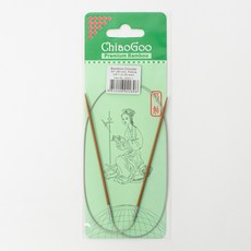 ChiaoGoo 竹製輪針 60cm, 1個