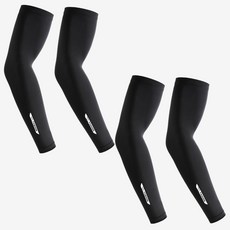 YOUNGGREEN 防紫外線機能性涼感袖套 2入組, 黑色, 2套