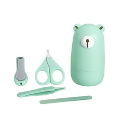 VOW 유아용 손톱깎이 세트, 그린베어, 1세트