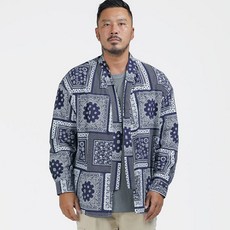 Rugged House 男款頭巾開襟衫