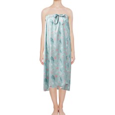 Incontro 女性絲滑親膚魔鬼氈高爾夫長浴袍