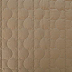 코튼빌 DTP 대폭 면 20수 바이오워싱 패딩원단 곰돌이누빔 440g, 헤이즐, 1개