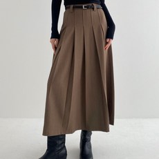 Lalaon 百褶後鬆緊帶長裙 TSP3018