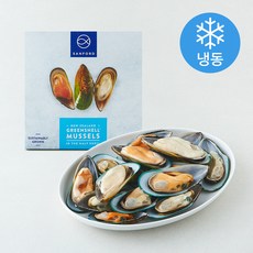 뉴질랜드산 초록입홍합 반탈각 (냉동), 1개, 800g