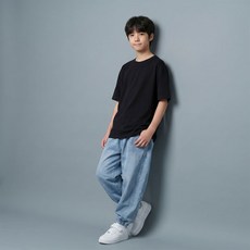 摩卡比 青少年用Bebiv薄款牛仔褲 10254
