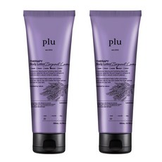 plu Therapy精油保濕身體乳液 香檸檬&薰衣草香, 200ml, 2條