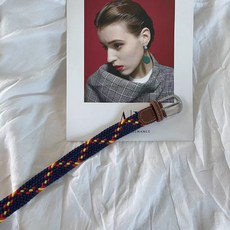 쏘굿띵즈 여성용 캐쥬얼 웨빙 벨트