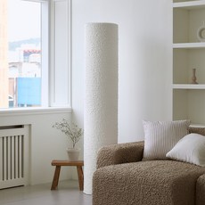 베베데코 올핏 스탠드 에어컨 커버 원형, 화이트(원형)