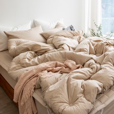 EBLANK 80支純棉高密度飯店式鋪棉被, Somsom 沙漠燕麥