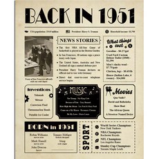 復古黑白海報 31