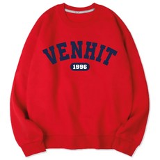 VENHIT 基本款 半寬鬆版型 柔軟刷毛大學T