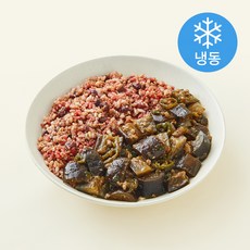 그리팅 헬시에이징 돼지고기가지덮밥 & 적두홍국밥 (냉동), 320g, 1개