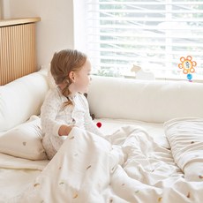 essian 印花寢具3件組, 刺猬款