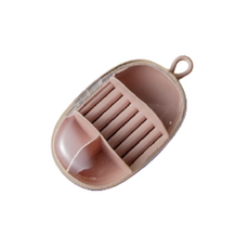 여행용 액세서리 수납 보관함 RD_1684 핑크, 1개