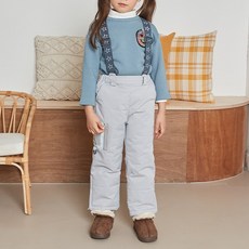 WISHKIDS 孩童吊帶滑雪服褲