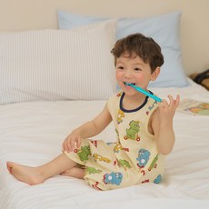 Cordi-i 男童恐龍噗噗車睡眠背心