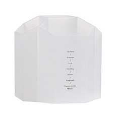 대용량 연필꽂이, 1개, 투명